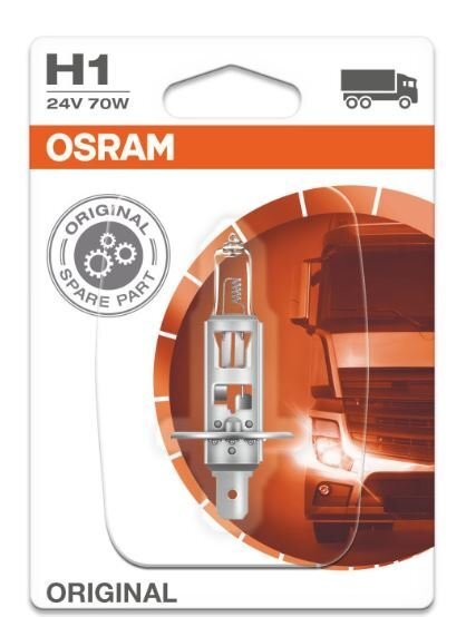 Auto pirn Osram Original H1, 24V, 1 tk hind ja info | Autopirnid | kaup24.ee