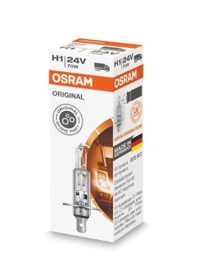 Auto pirn Osram Original H1, 24V, 1 tk hind ja info | Autopirnid | kaup24.ee