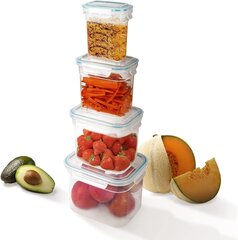 Пищевые контейнеры LIHOOOOM, 4 шт. цена и информация | Посуда для хранения еды | kaup24.ee