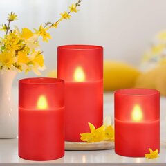 Светодиодные свечи M Mirrowing, 3 шт. цена и информация | Подсвечники, свечи | kaup24.ee