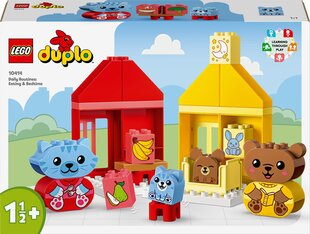 10414 LEGO® DUPLO® Minu esimene igapäevane rutiin: söömine ja magamine hind ja info | Klotsid ja konstruktorid | kaup24.ee