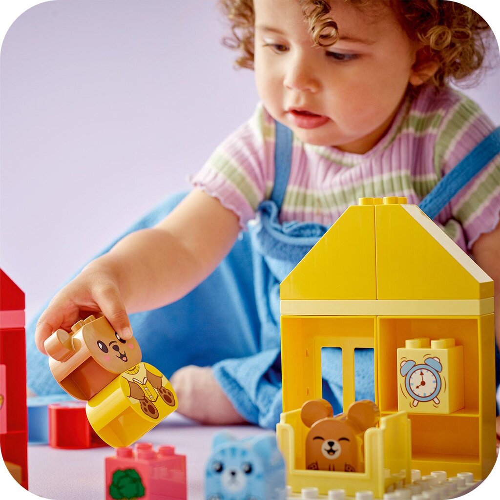 10414 Lego® Duplo iIgapäevane rutiin: söömine ja magamine hind ja info | Klotsid ja konstruktorid | kaup24.ee