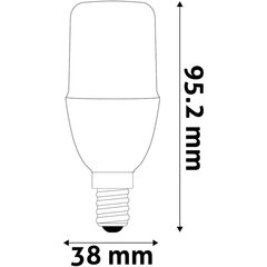 Avide LED pirn 7W T37 E14 3000K цена и информация | Лампочки | kaup24.ee