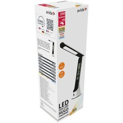 Avide LED настольная лампа Hugo 6W, белая/черная цена и информация | Настольные лампы | kaup24.ee
