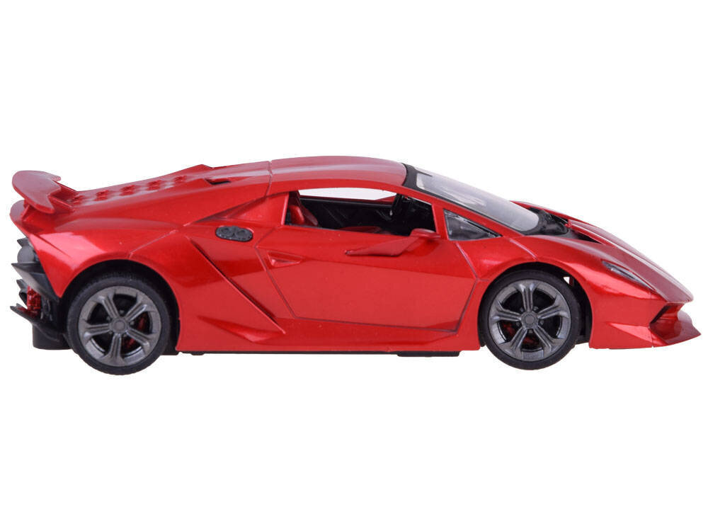 Punane Lamborghini puldiga auto hind ja info | Poiste mänguasjad | kaup24.ee