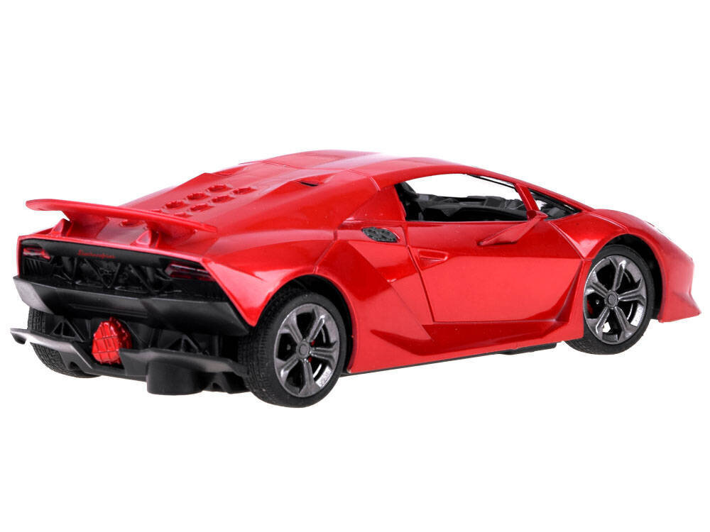 Punane Lamborghini puldiga auto hind ja info | Poiste mänguasjad | kaup24.ee