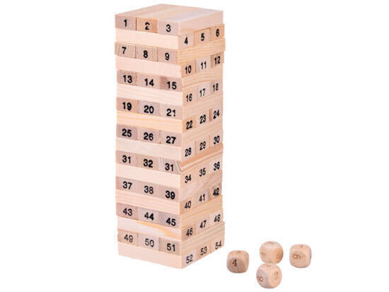 Puidust Torn Jenga arkaadmäng цена и информация | Lauamängud ja mõistatused | kaup24.ee