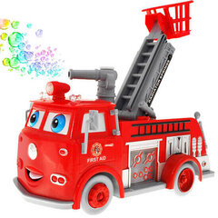 Tuletõrjeauto ülestõstetava redeli, tulekahjusignalisatsiooni ja tuledega hind ja info | Poiste mänguasjad | kaup24.ee