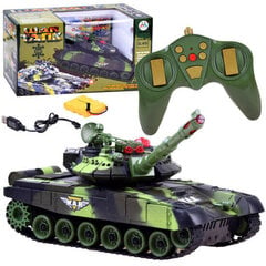 Kaugjuhitav tank War Tank metsa kamuflaažis hind ja info | Poiste mänguasjad | kaup24.ee
