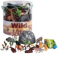 Safari loomakujukeste komplekt Woopie, 34 tk hind ja info | Poiste mänguasjad | kaup24.ee