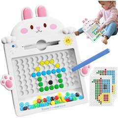 Montessori magnettahvel Woopie, valge hind ja info | Arendavad mänguasjad | kaup24.ee