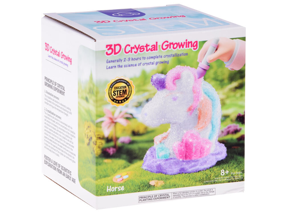 Maagiline ükssarviku kristallide kasvatamise komplekt hind ja info | Arendavad mänguasjad | kaup24.ee