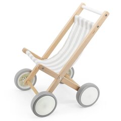 Деревянная коляска для кукол VIGA цена и информация | Игрушки для девочек | kaup24.ee