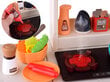 Laste kööginurk koos tarvikutega, 63 tk, punane hind ja info | Tüdrukute mänguasjad | kaup24.ee