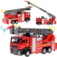 Пожарный спасательный автомобиль со световыми и звуковыми эффектами цена и информация | Игрушки для мальчиков | kaup24.ee
