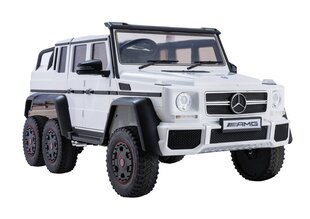 Электрический внедорожник Mercedes G63, белый цена и информация | Электромобили для детей | kaup24.ee