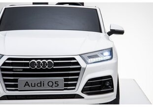 Kahekohaline laste elektriauto Audi Q5 MP4, valge hind ja info | Laste elektriautod | kaup24.ee