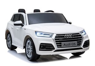 Kahekohaline laste elektriauto Audi Q5 MP4, valge hind ja info | Laste elektriautod | kaup24.ee