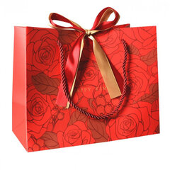 Подарочный пакет Happy Times, 25 х 20 х 12 см цена и информация | Подарочные упаковки | kaup24.ee