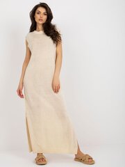 Naiste kleit Badu, beež hind ja info | Kleidid | kaup24.ee