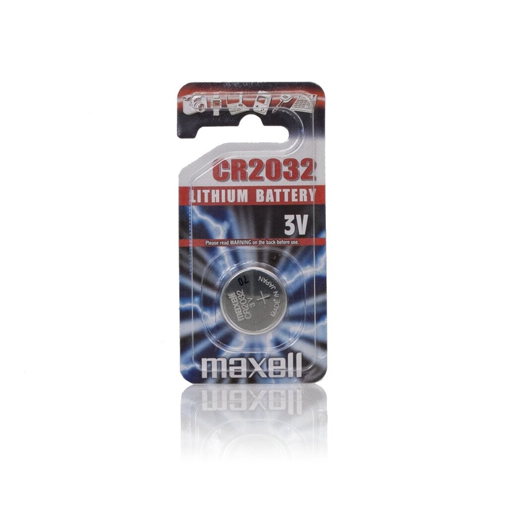 Maxell liitiumi tabletid 1 x CR 2032/3 V hind ja info | Patareid | kaup24.ee