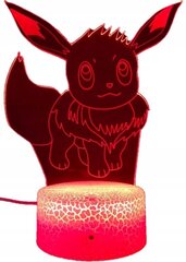 Laste öölamp LED Pokemon evee ZAXER цена и информация | Детские светильники | kaup24.ee