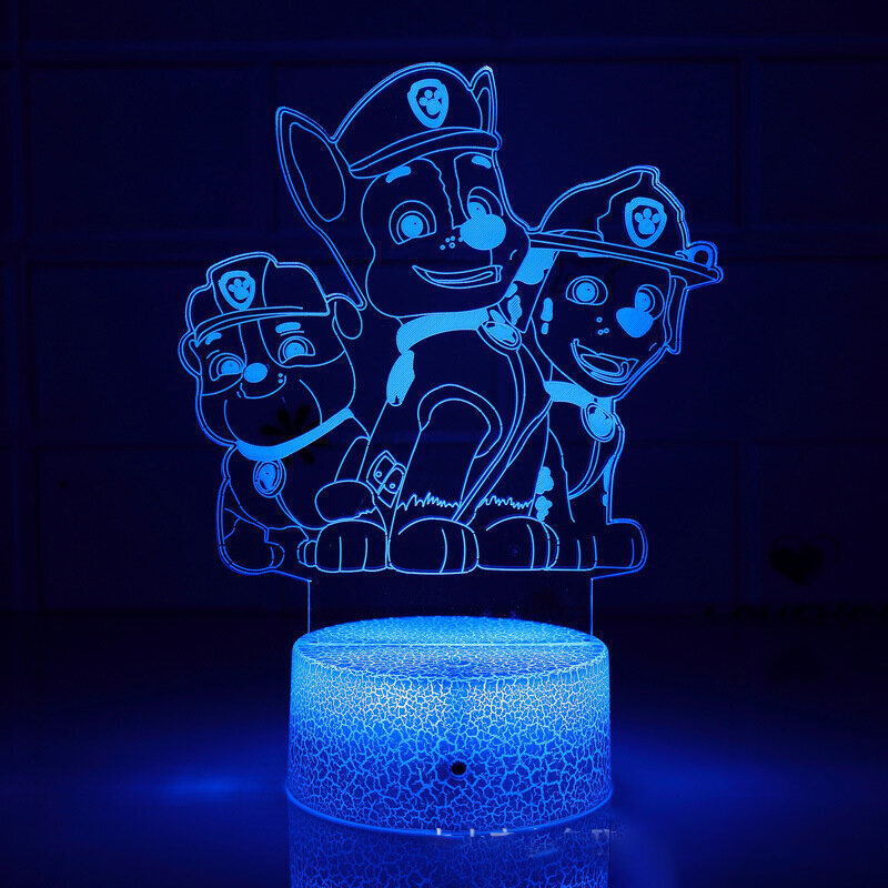 Laste öölamp LED Paw Patrol ZAXER цена и информация | Lastetoa valgustid | kaup24.ee