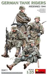 Liimitav mudel MiniArt 35411 German Tank Riders (Ardennes 1944) 1/35 hind ja info | Liimitavad mudelid | kaup24.ee