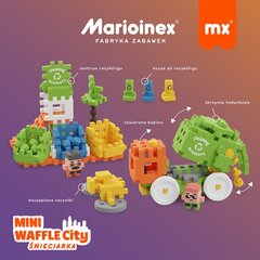 Конструктор Marioinex Mini Waffle, Мусоровоз, 48 д. цена и информация | Конструкторы и кубики | kaup24.ee