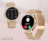 Zaxer ZI58 Gold Cyrkonie Wide цена и информация | Nutikellad (smartwatch) | kaup24.ee