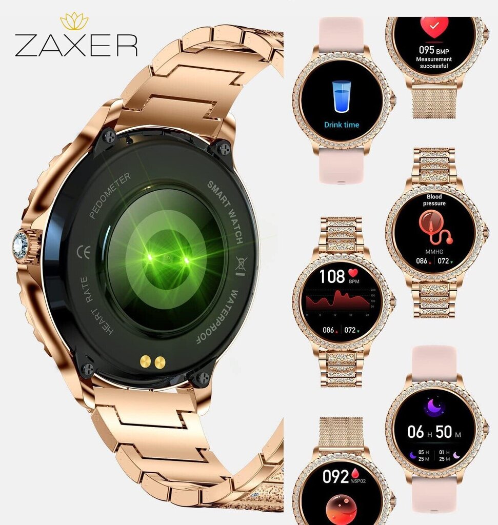 Zaxer ZI58 Silver Cyrkonie hind ja info | Nutikellad (smartwatch) | kaup24.ee