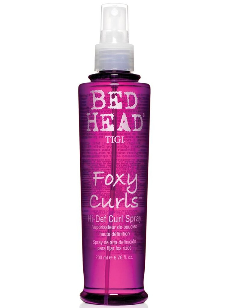 Sprei lokkis juustele Tigi Bed Head Foxy Curls Hi-Def 200 ml hind ja info | Viimistlusvahendid juustele | kaup24.ee