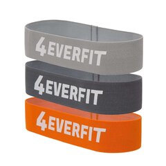 Vastupanu komplekt Deft Sport hipband 3 tk Erinevate värvide ja tugevustega цена и информация | Фитнес-резинки, гимнастические кольца | kaup24.ee