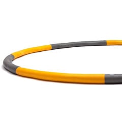 Массажный обруч для гимнастики Deft Sport hula hoop Φ96см, оранжевый цена и информация | Гимнастические обручи | kaup24.ee