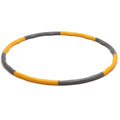 Массажный обруч для гимнастики Deft Sport hula hoop Φ96см, оранжевый цена и информация | Гимнастические обручи | kaup24.ee