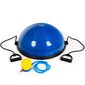 Tasakaalupall koos elastikust paeltega Deft Sport, Φ63cm, sinine. hind ja info | Tasakaalupadjad | kaup24.ee
