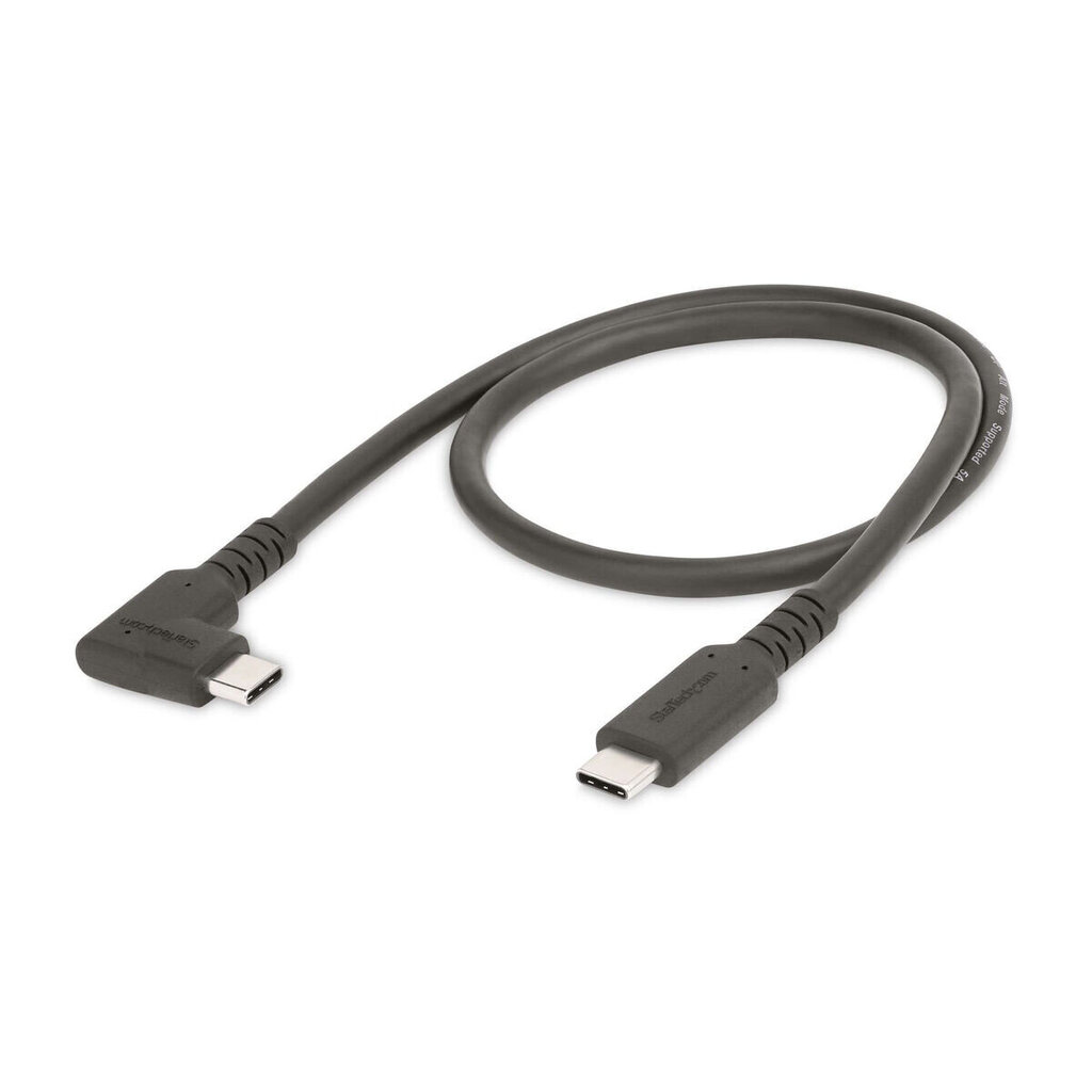 USB-C-kaabel Startech RUSB31CC50CMBR Must 50 cm цена и информация | Mobiiltelefonide kaablid | kaup24.ee