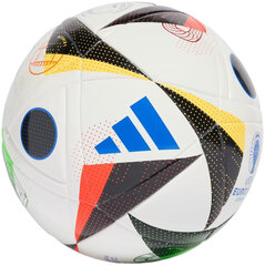 Adidas Футбольные Mячи Euro 24 Fussballliebe White Black Orange IN9372 IN9372/4 цена и информация | Футбольные мячи | kaup24.ee