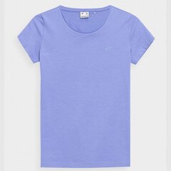 Naiste T-särk 4F, sinine hind ja info | Naiste T-särgid | kaup24.ee