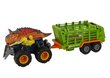 Dinosauruste komplekt auto ja haagisega Dino Hunter hind ja info | Poiste mänguasjad | kaup24.ee