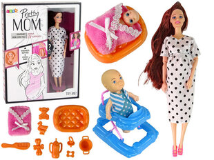 Rasedanuku komplekt Pretty Mom Lean Toys hind ja info | Tüdrukute mänguasjad | kaup24.ee