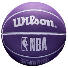 Wilson NBA Dribbler Los Angeles Lakers Mini krepšinio kamuoliukas hind ja info | Wilson Korvpall | kaup24.ee