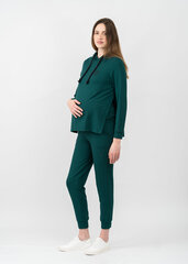 Rasedatrenni püksid naistele Cool Mama, roheline цена и информация | Штаны женские | kaup24.ee