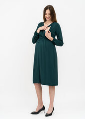Sünnituskleit naistele Cool Mama, roheline hind ja info | Kleidid | kaup24.ee