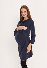 Sünnituskleit naistele Cool Mama, sinine цена и информация | Платье | kaup24.ee