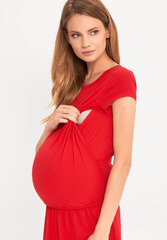 Sünnituskleit naistele Cool Mama, punane цена и информация | Платья | kaup24.ee