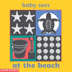 Baby Sees Bath Book: At the Beach hind ja info | Väikelaste raamatud | kaup24.ee
