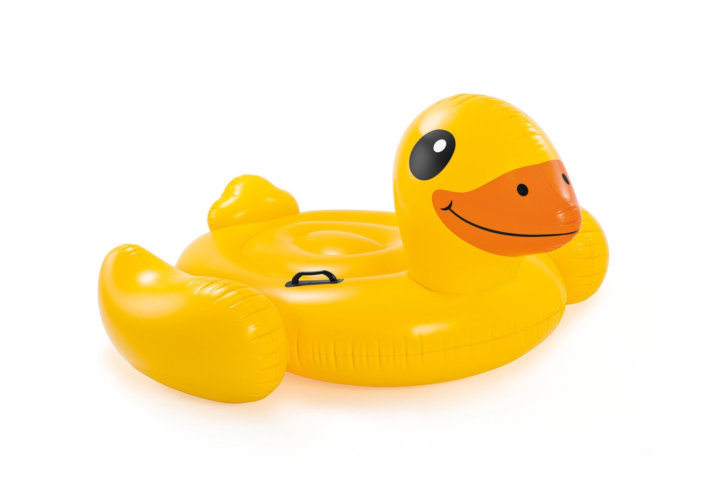 Täispuhutav parv Intex Yellow Duck Ride-On hind ja info | Täispuhutavad veemänguasjad ja ujumistarbed | kaup24.ee