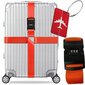 Turvavöö reisikohvrile, oranž hind ja info | Kohvrid, reisikotid | kaup24.ee