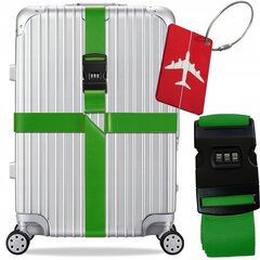 Turvavöö reisikohvrile, roheline hind ja info | Kohvrid, reisikotid | kaup24.ee
